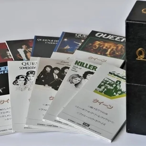洋楽 QUEEN CD SINGLE BOX Queen – CD Single Box – Box Set (Compilation): 12 x CD, 1991